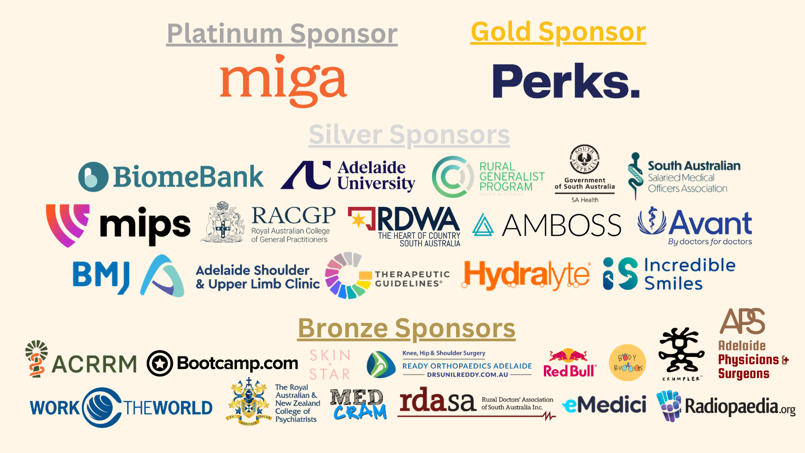 AMSS Sponsors 2026